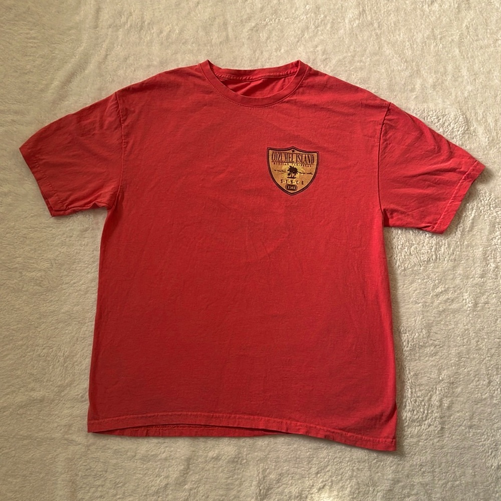 Salmon Cozumel Island T-Shirt
